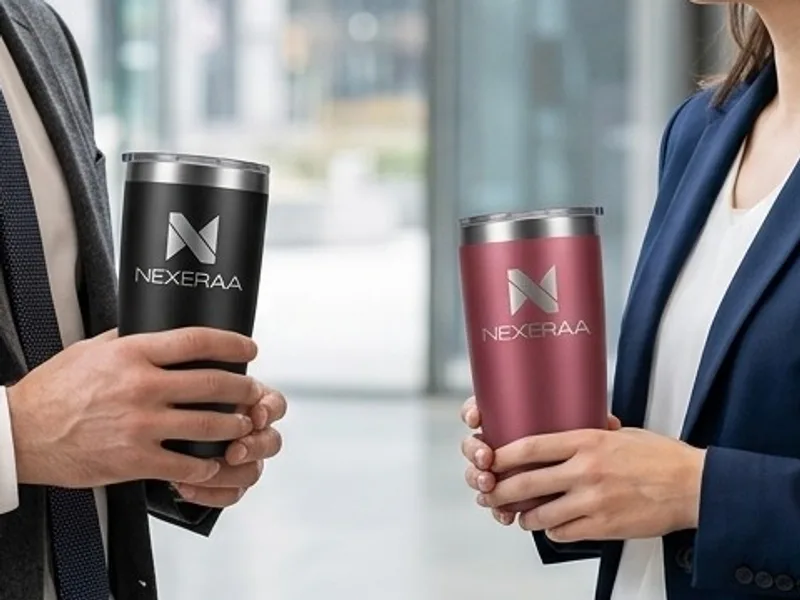 Vasos térmicos ejecutivos personalizados con logotipo