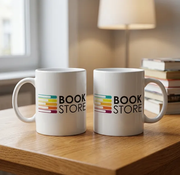 Tazas personalizadas con logotipos a color
